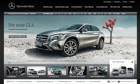 mercedes benz site officiel.